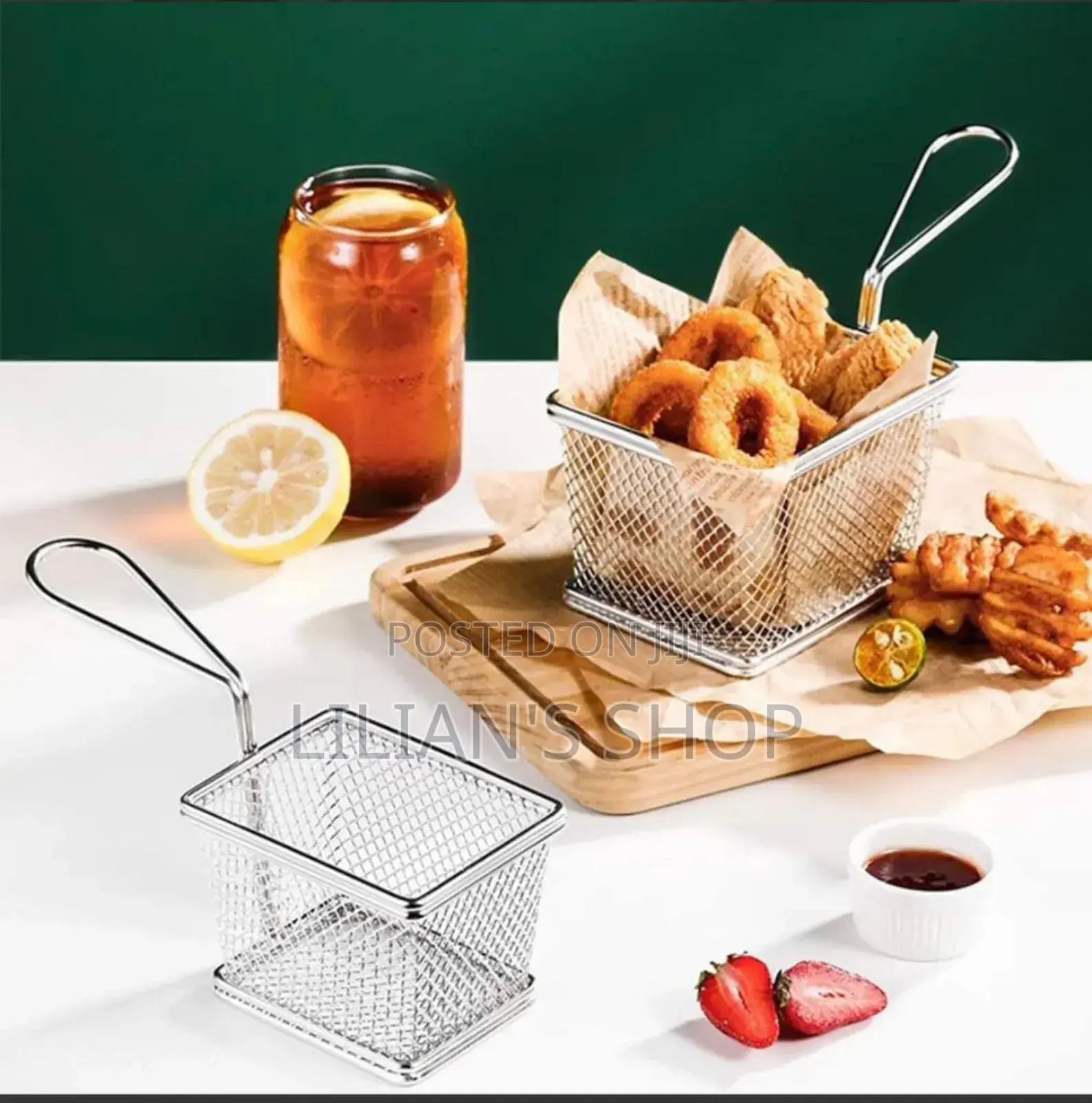 Multipurpose Stainless Steel Chef Basket