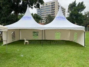 100 Seater Tent Covered Three Sides