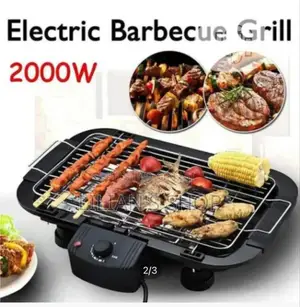 2000W Electric BBQ Grill - New