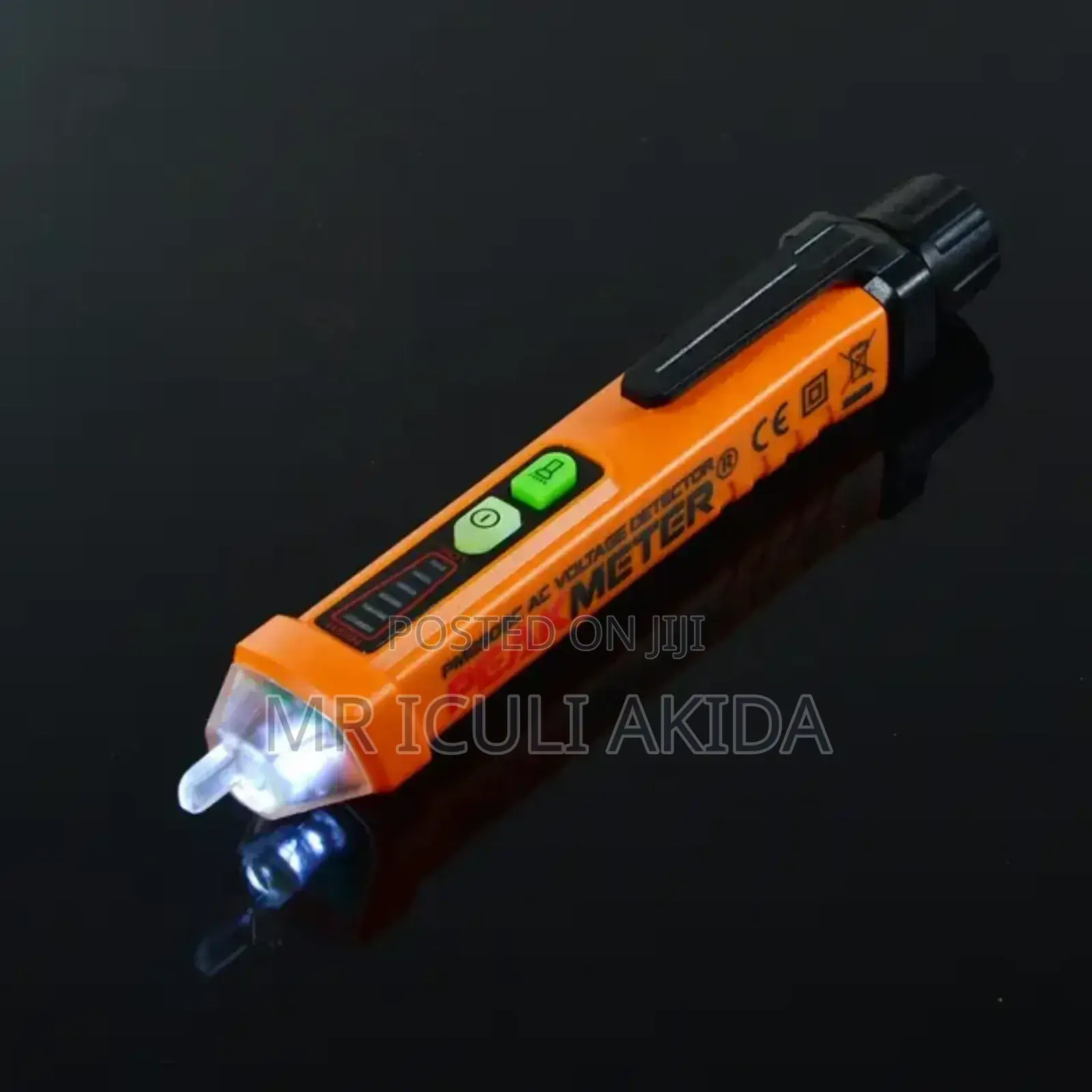 Personal LED Alarm Non Contact Voltage Detector Pen