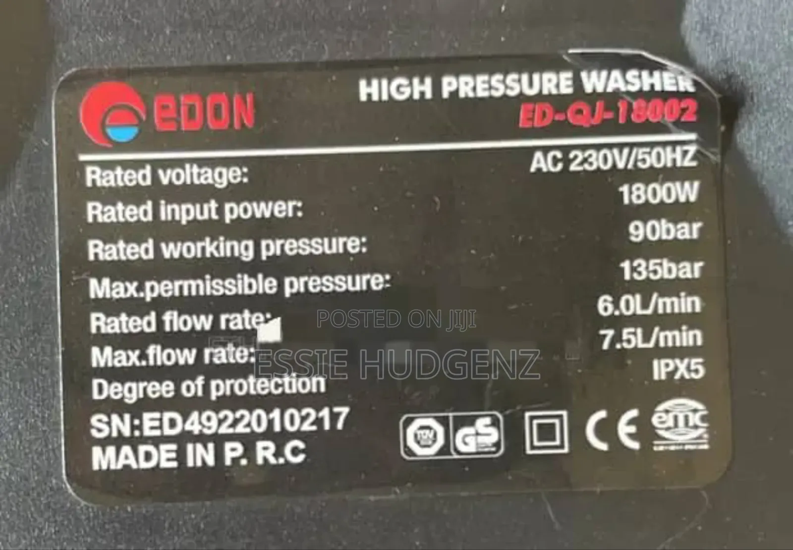 Commercial Pressure Washer for Cars,Bikes,Pavers,Floor,Etc