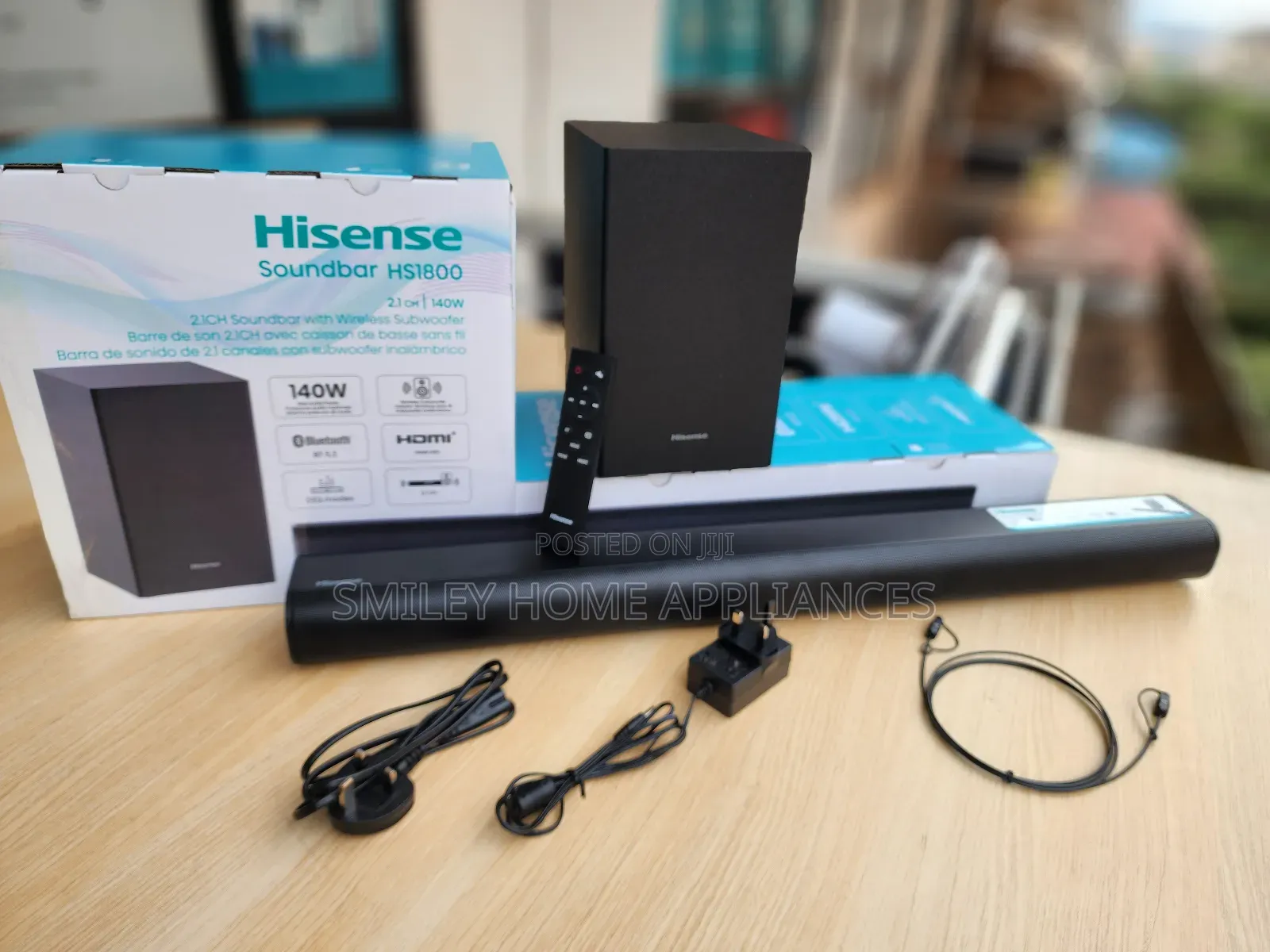 Hisense Discounted 2.1channel Wireless Soundbar 140watts