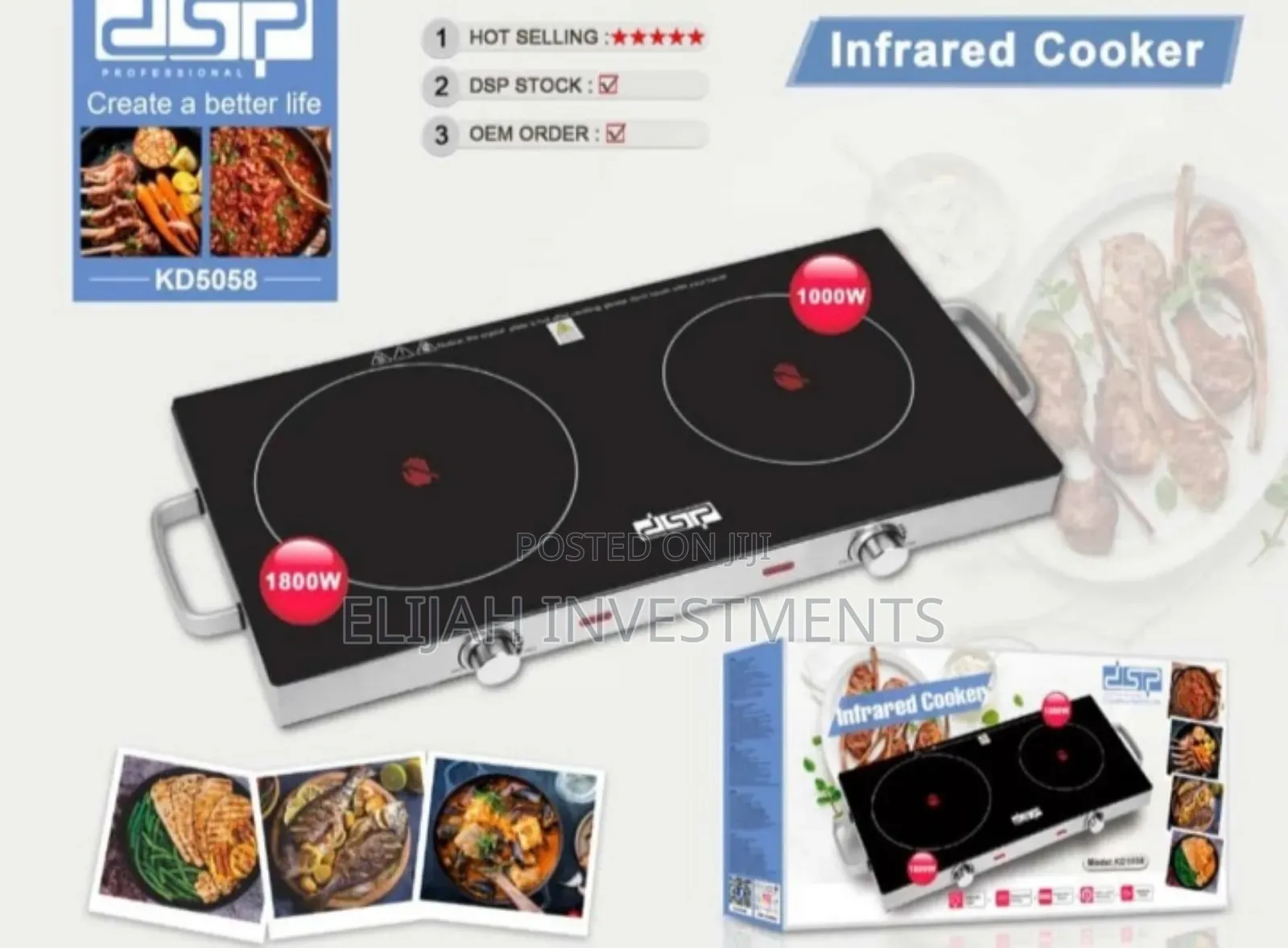 Brand New DSP Infrared Digital Cooker