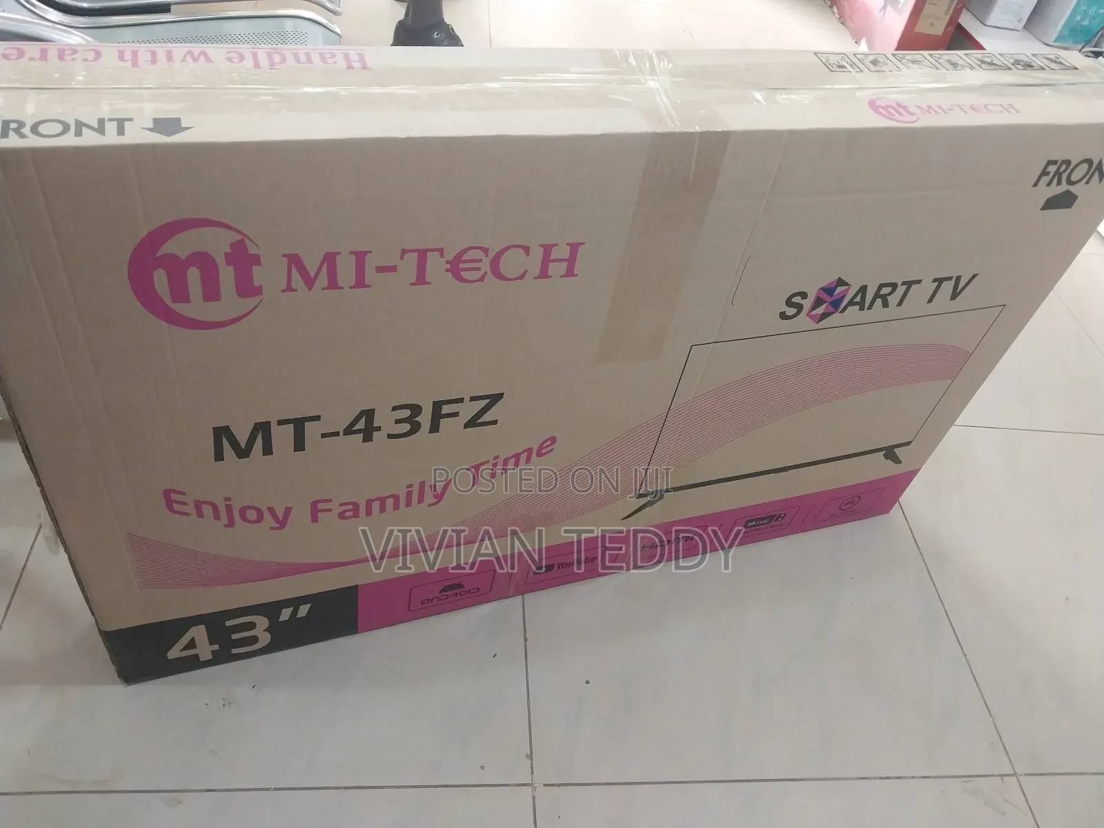 43" Mitec Smart Tv