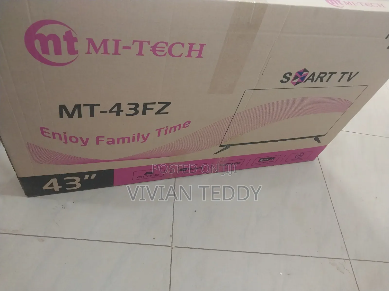 43" Mitec Smart Tv