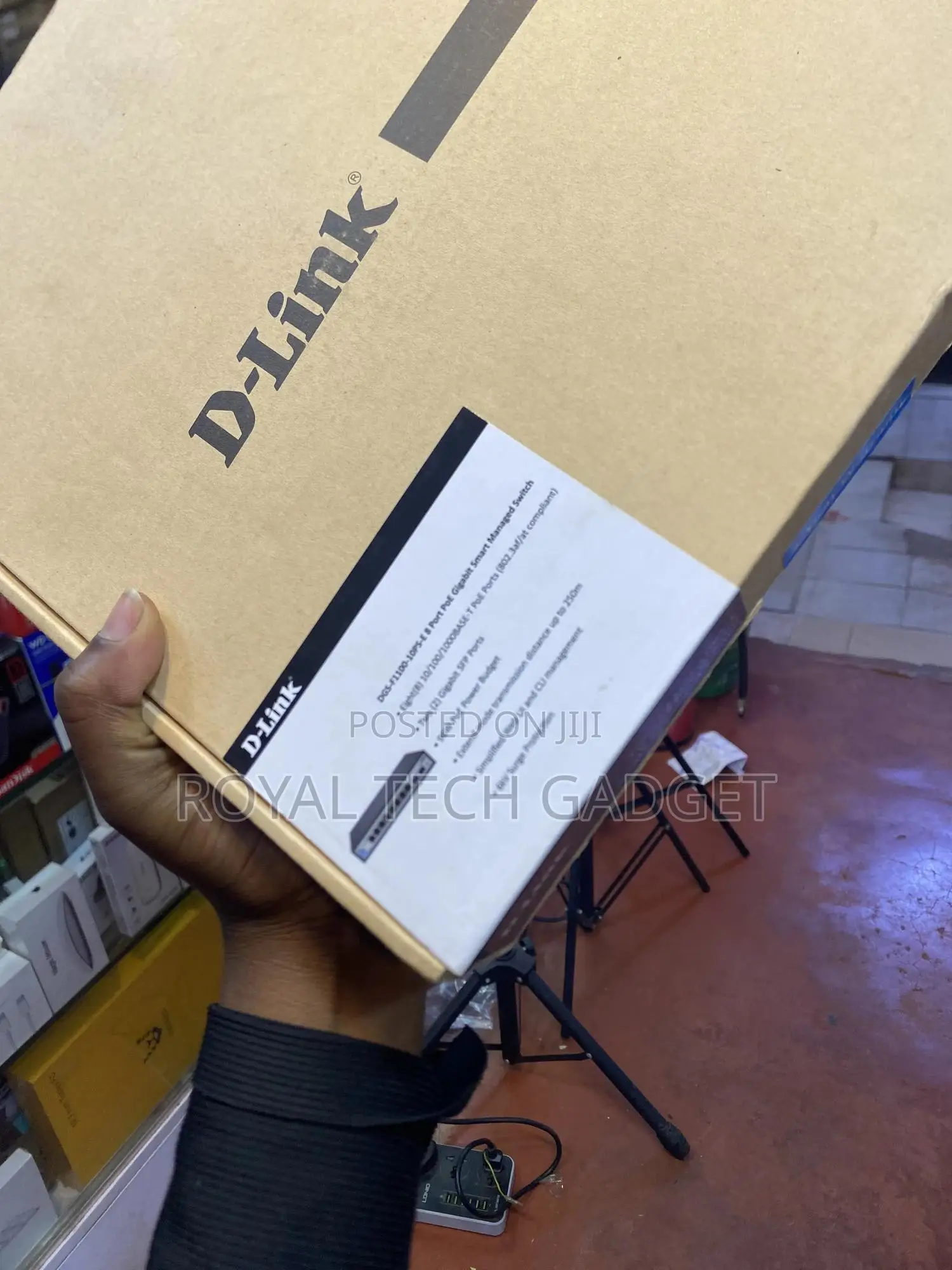 D-Link 8port Gigabit Poe Smart Managed Switch