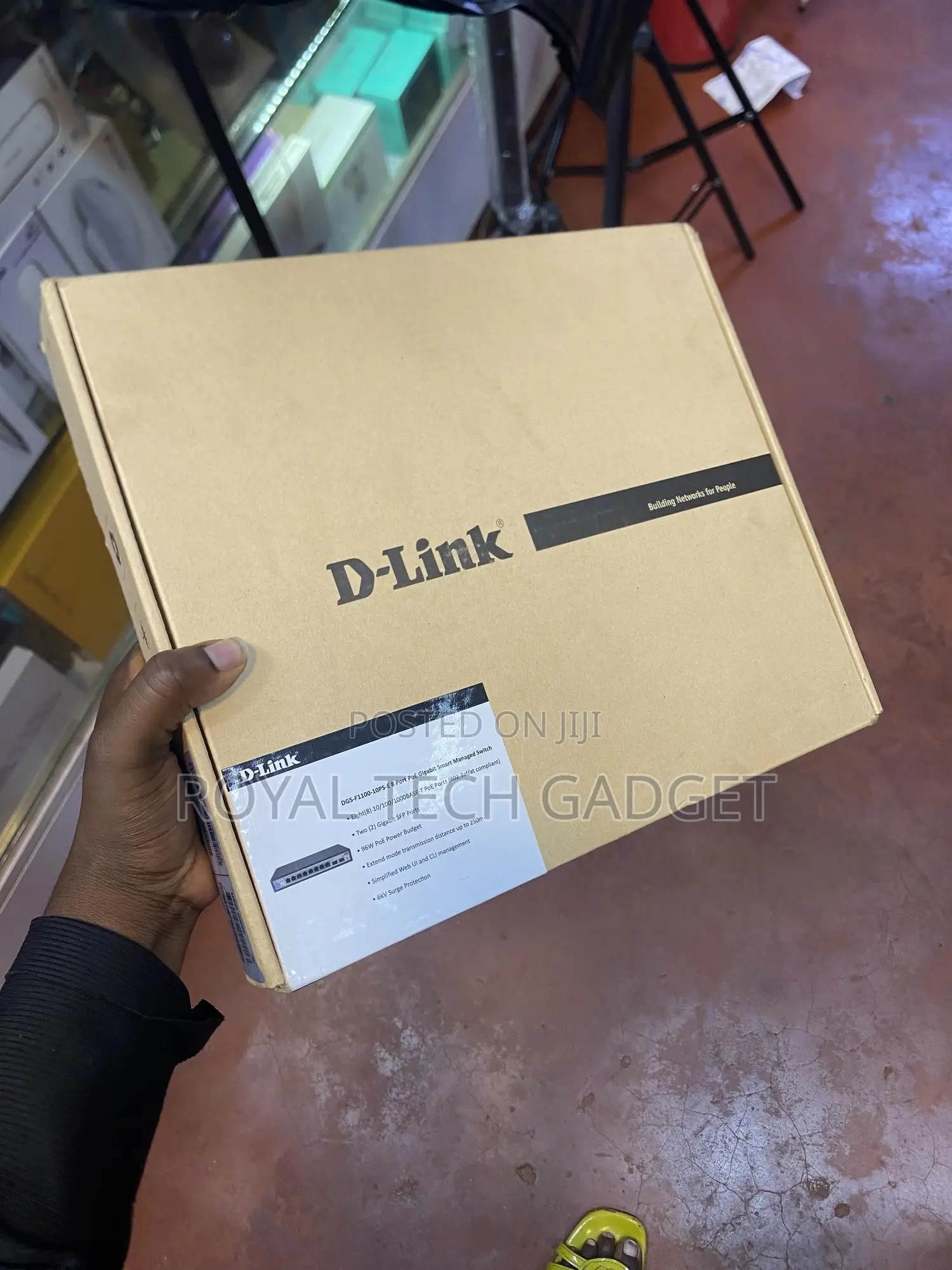 D-Link 8port Gigabit Poe Smart Managed Switch