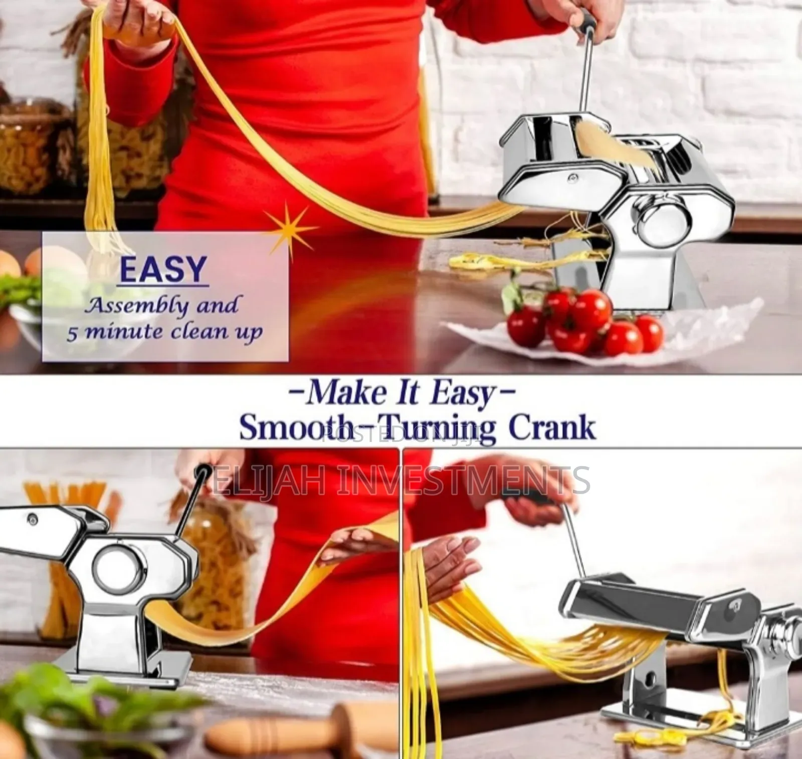 New Improved Unique Pasta Machine