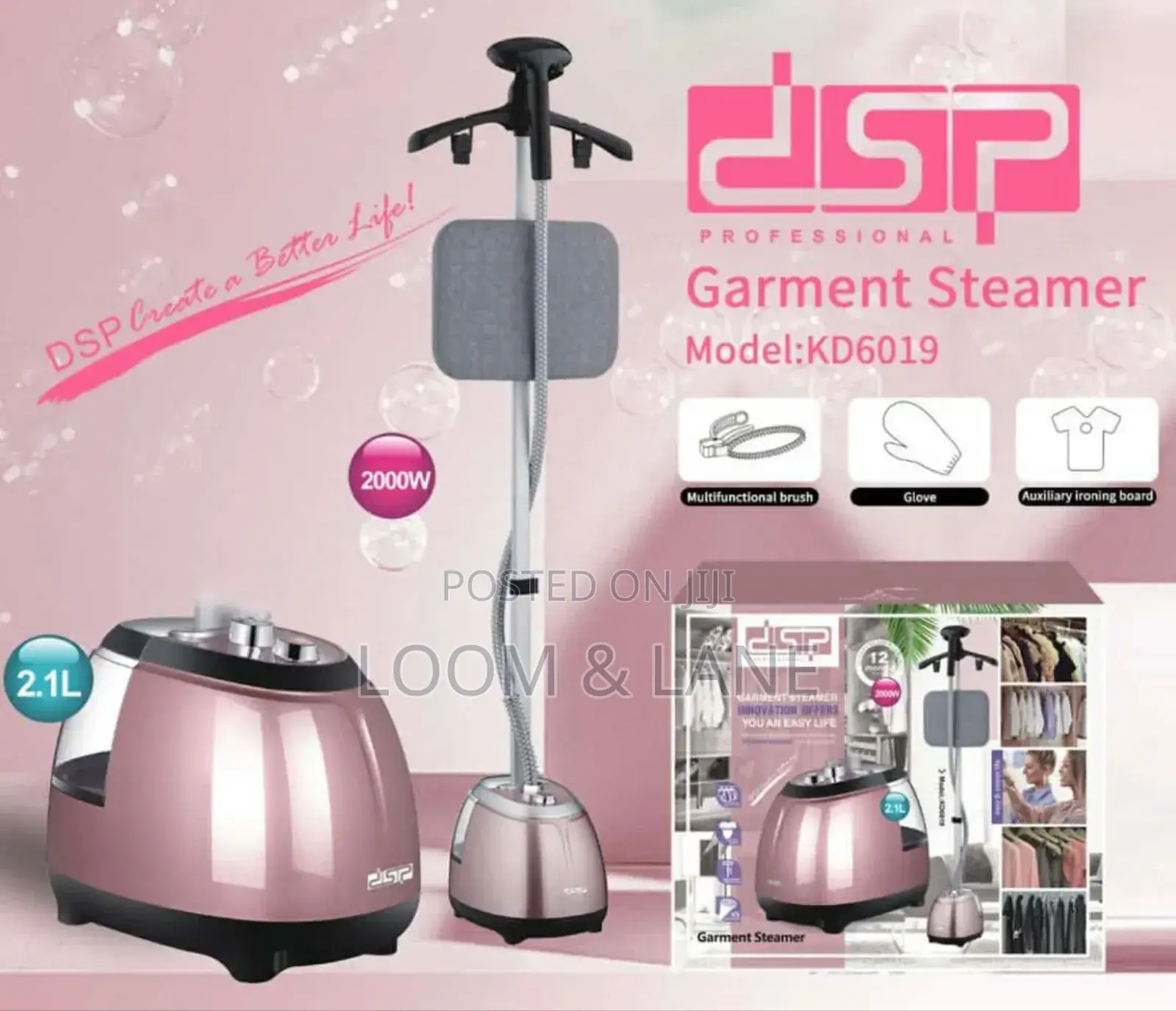 2.1 Litres DSP Garment Steamer