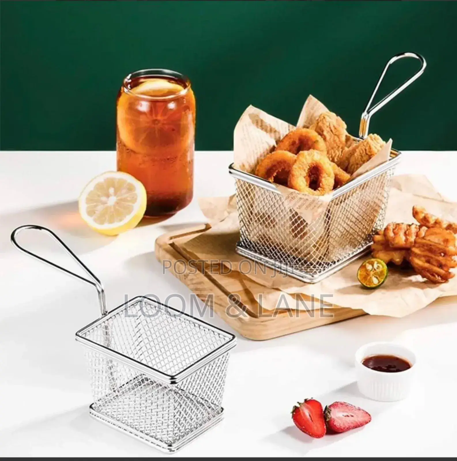 Stainless Steel French Fry Basket