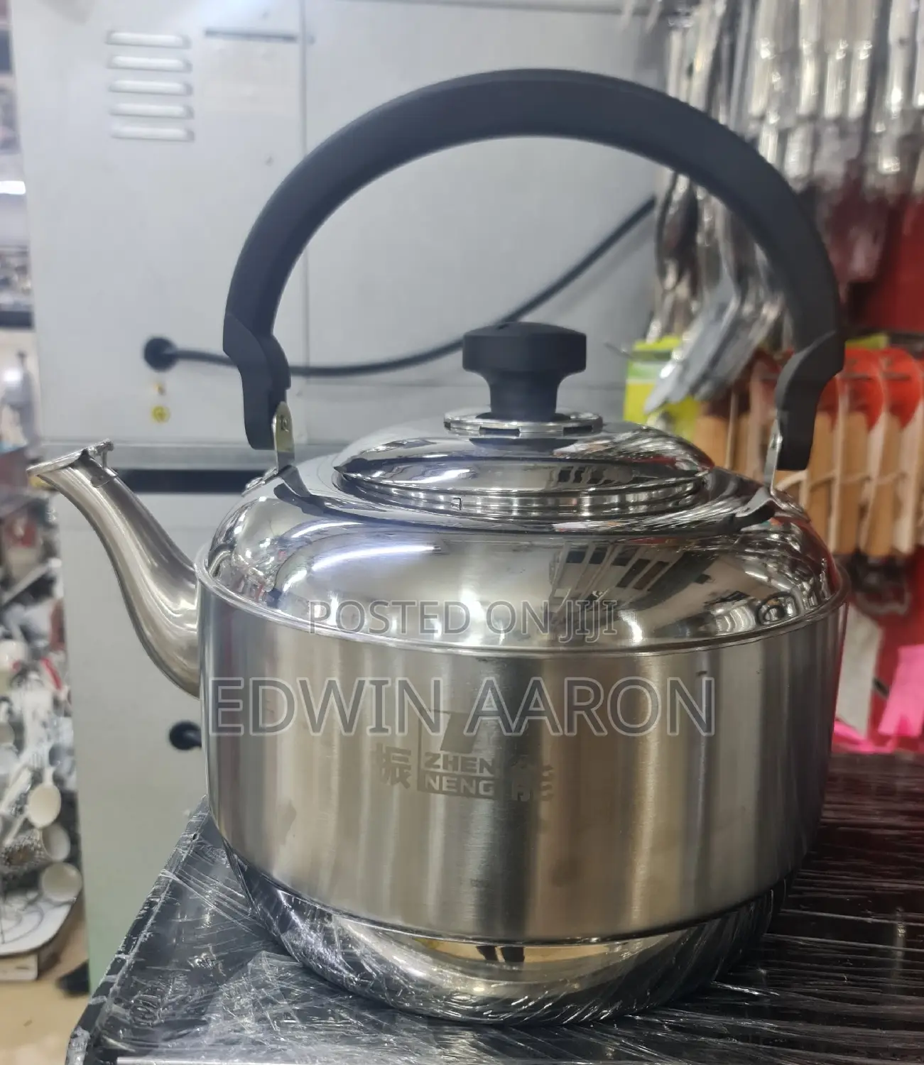 Heavy Duty Stainless Steel Stove Top Kettle (7L)
