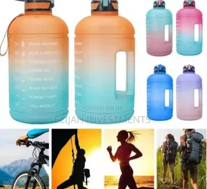 Brand New Half Gallon Plastic Bottles.