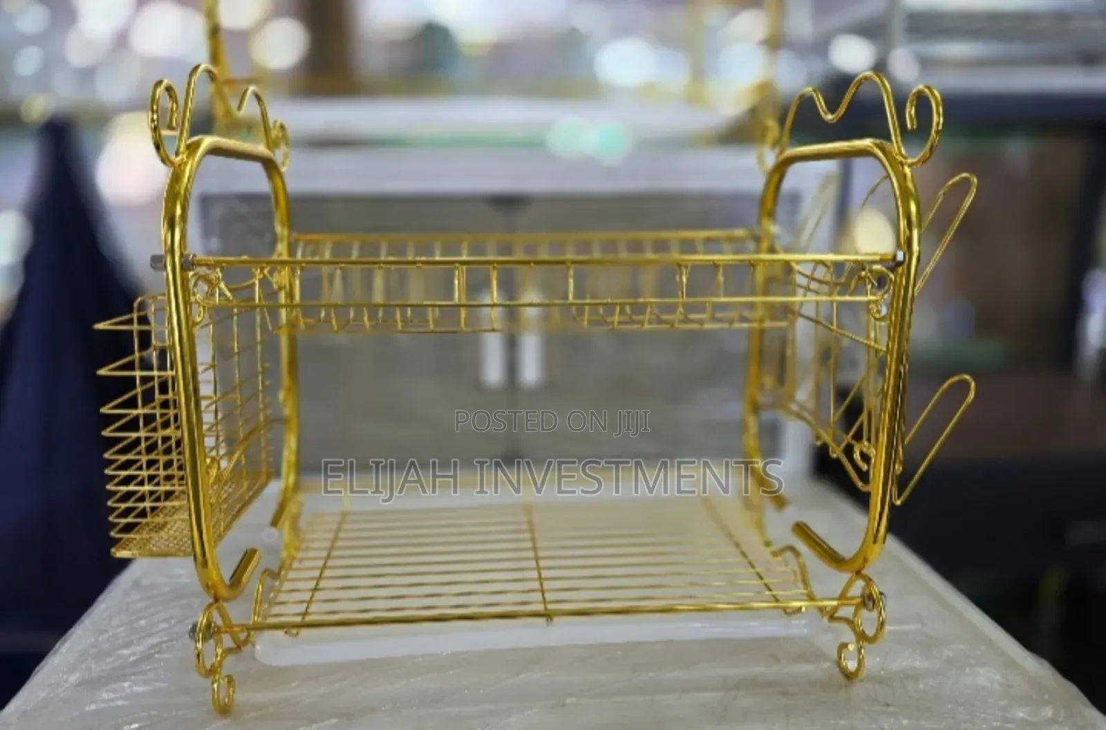 New Unique Gold Cutlery Rack.