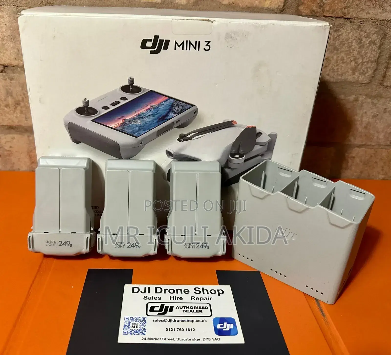 Dji Mini 3 Drone With RC Camera