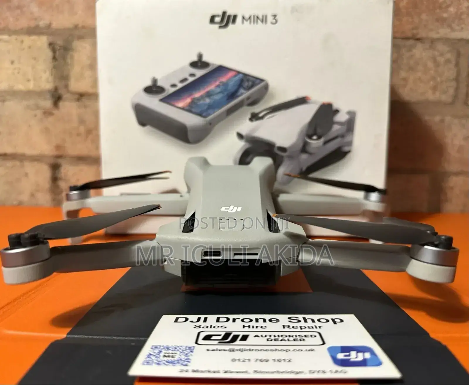 Dji Mini 3 Drone With RC Camera