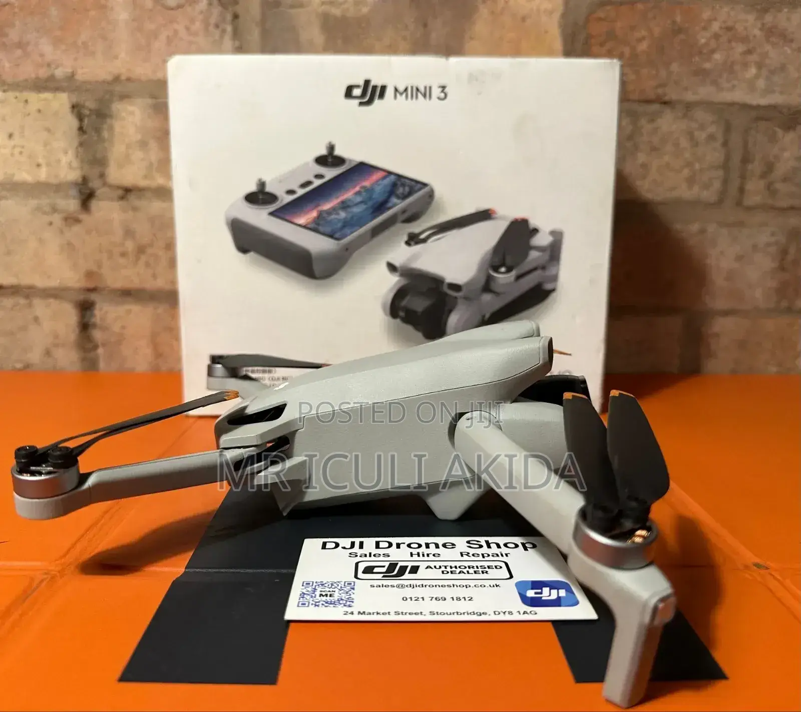 Dji Mini 3 Drone With RC Camera