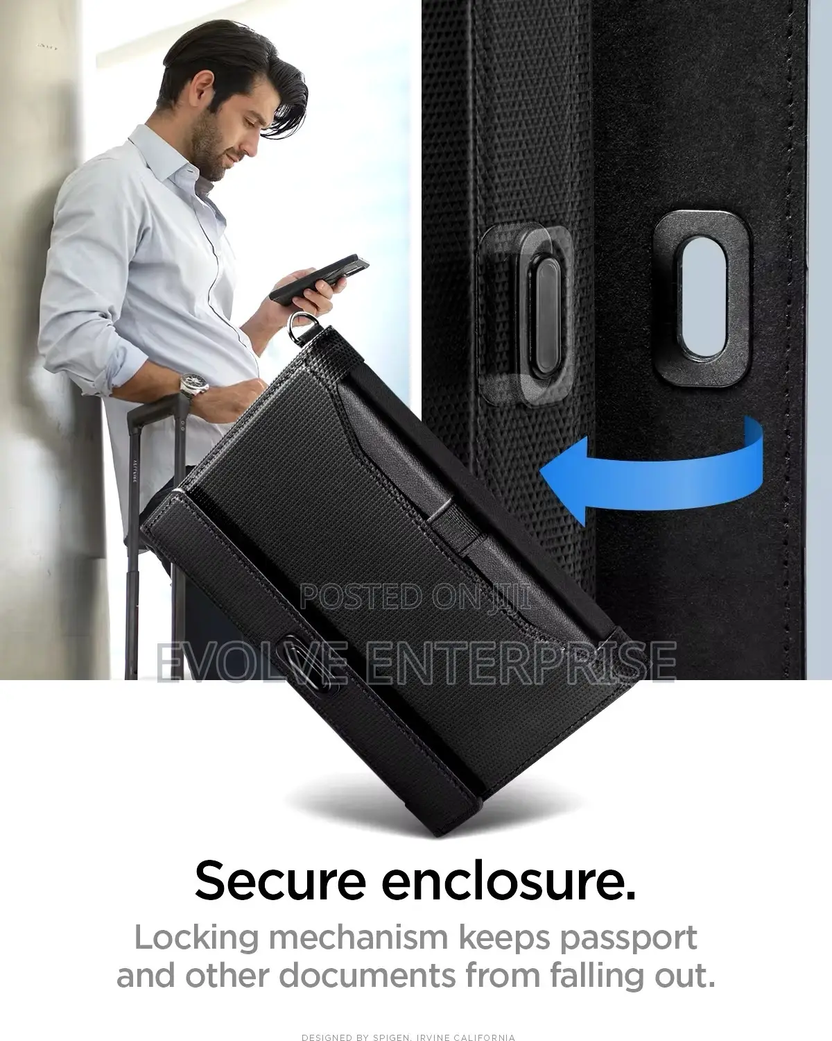 Spigen Universal Passport Holder Case Bag