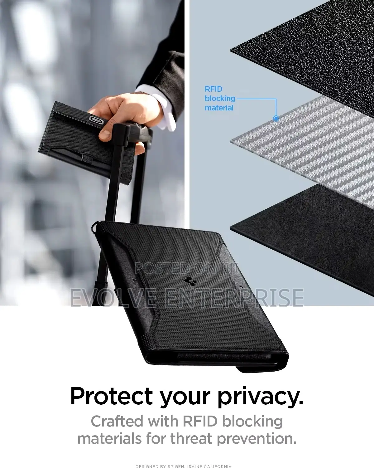 Spigen Universal Passport Holder Case Bag