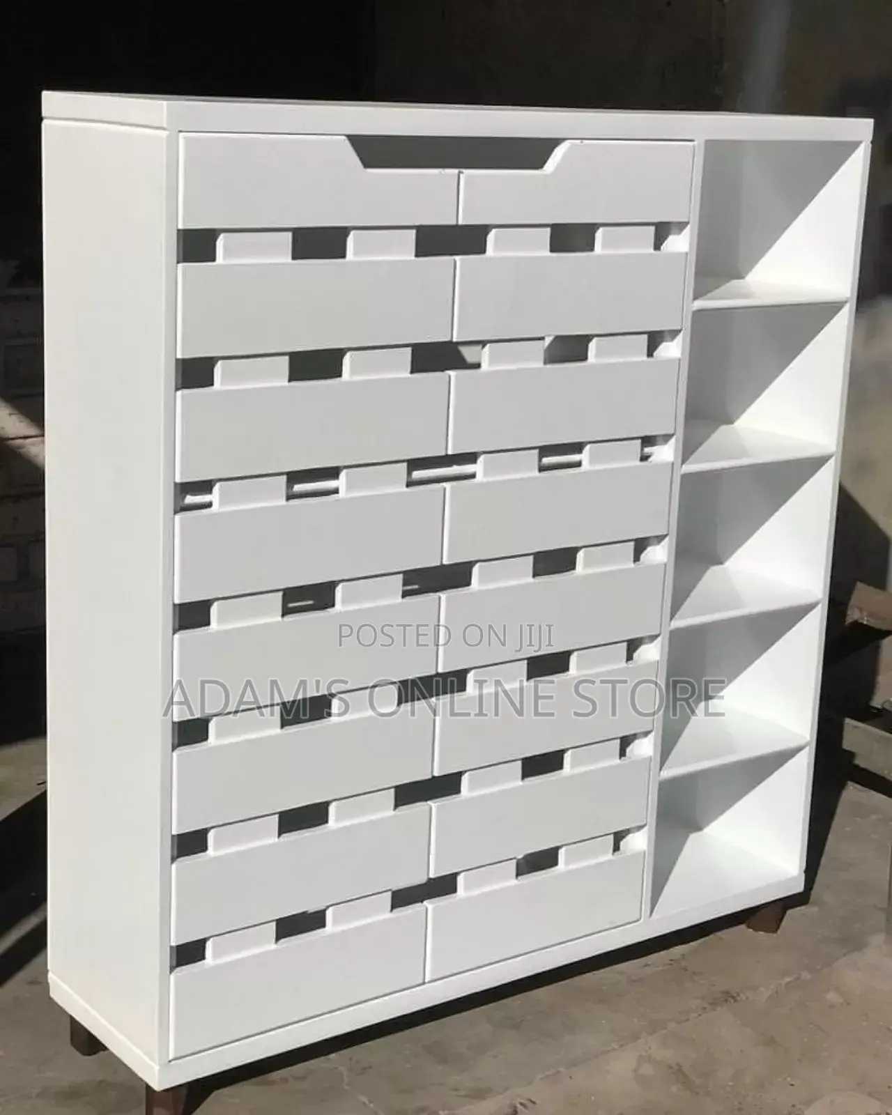 White Shoe Rack