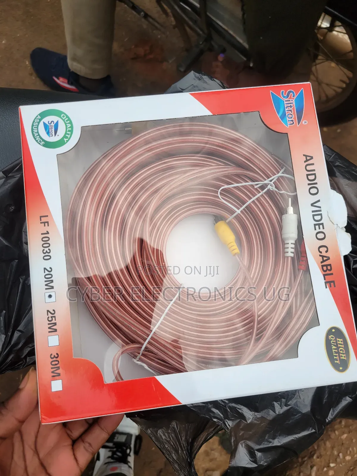20m Rca Audio and Video Cable Banana Cable