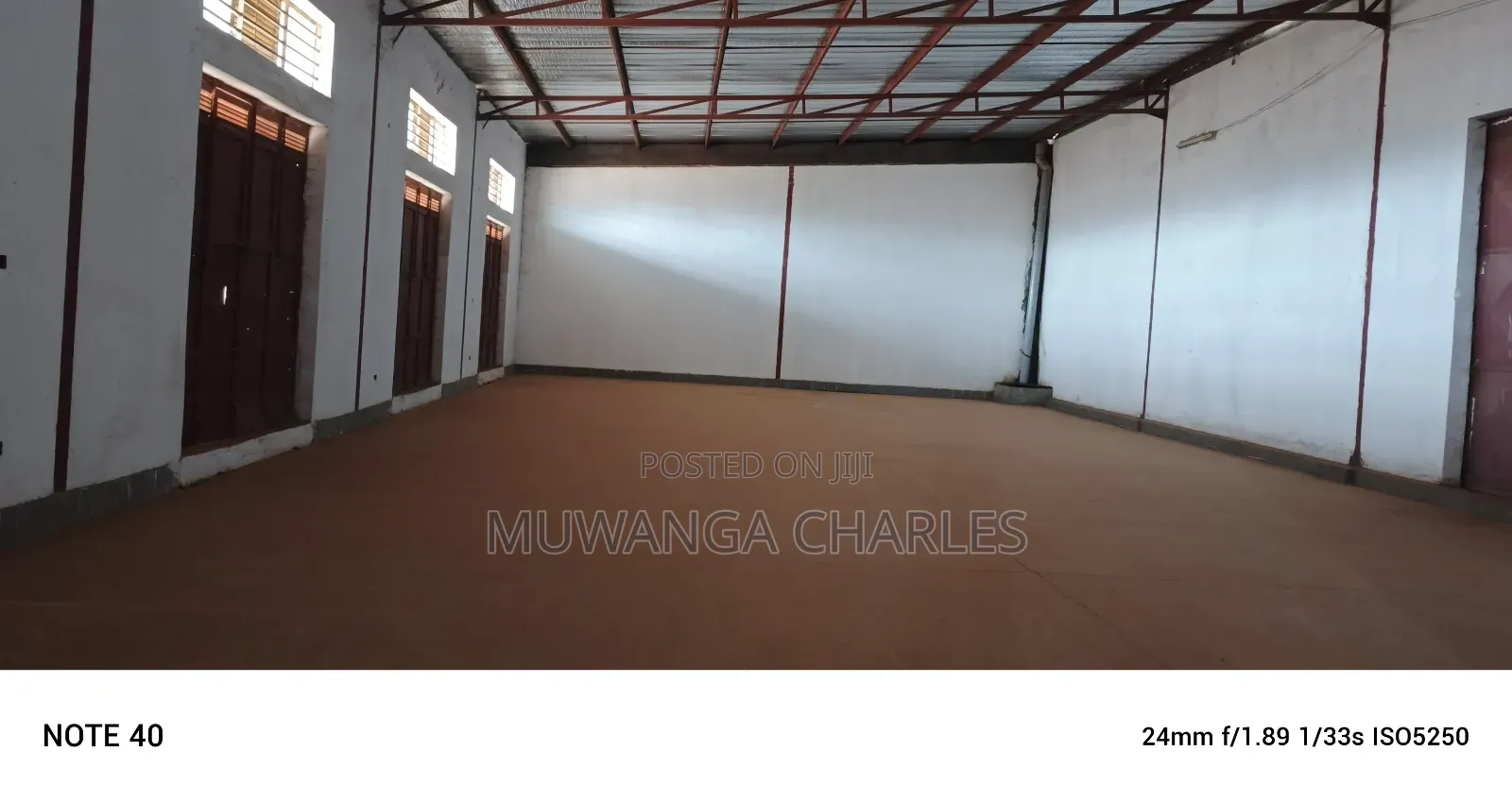 Werehouse for Rent in Namanve