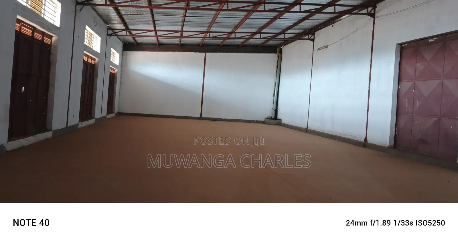 Werehouse for Rent in Namanve