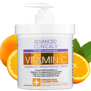Photo - Advanced Clinicals Vitamin C Cream Face Body Lotion