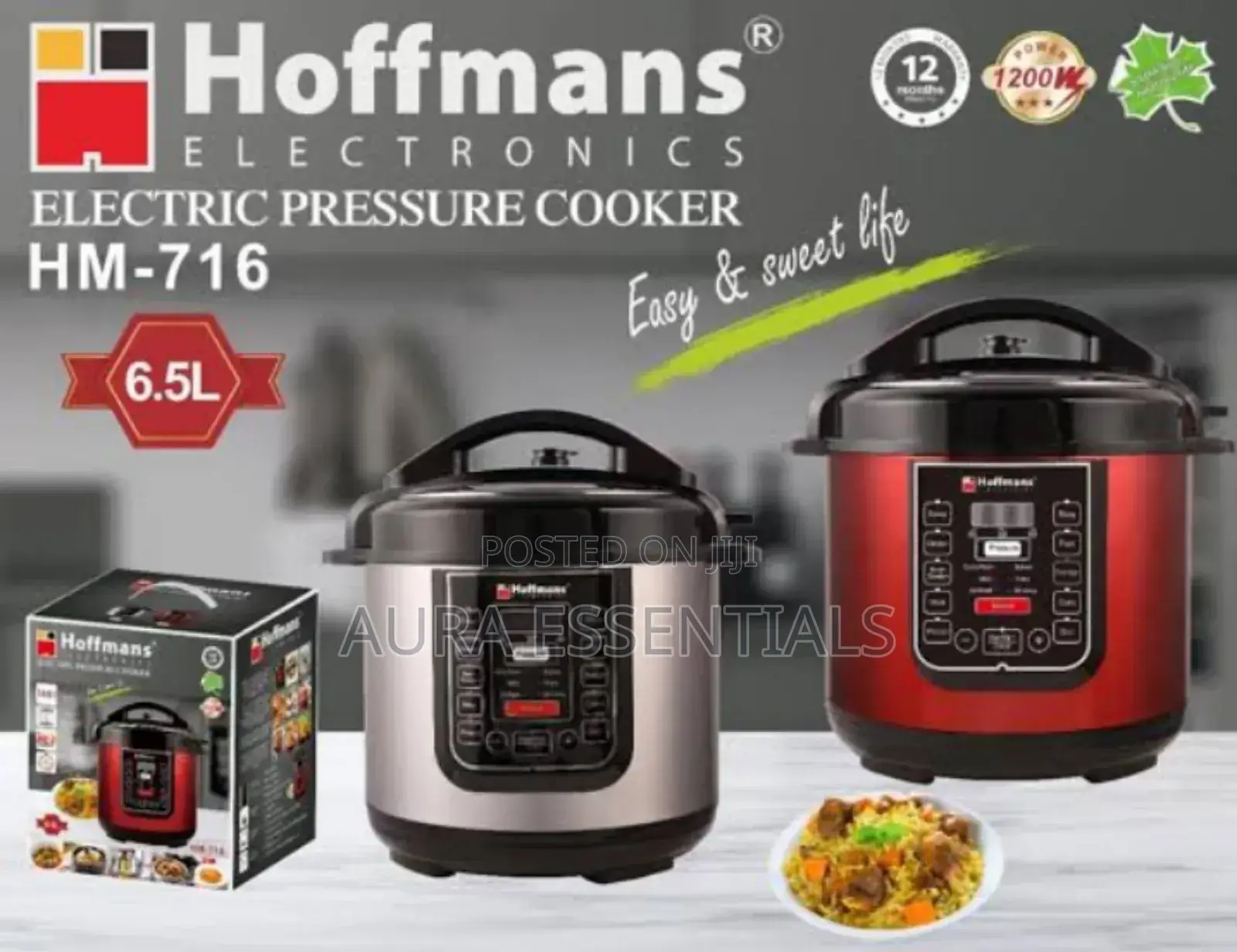 6.5L Genuine 14 in 1 Digital Electric Pressure Cooker