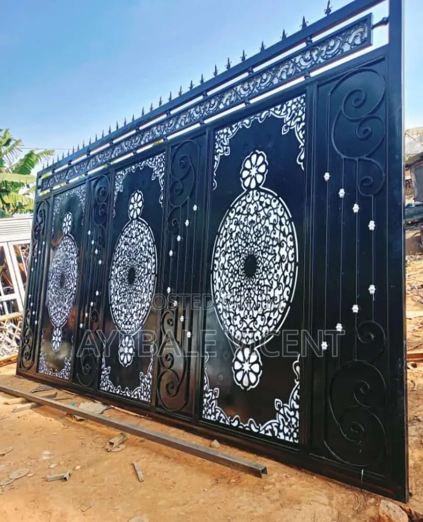Slide Main Gate for Perimeter Wall