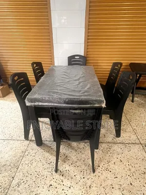 6_seater Restaurant Table and Chairs Set