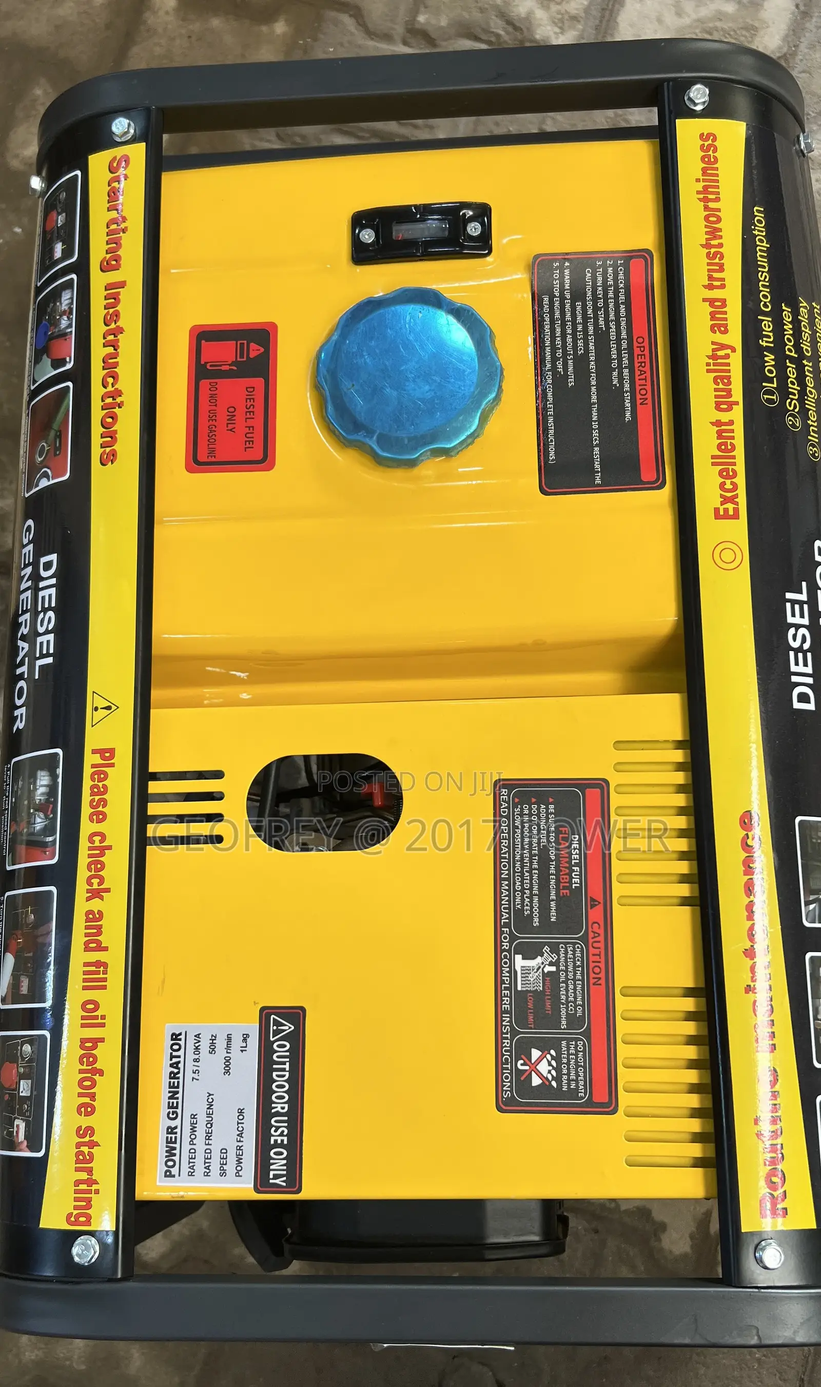 Honda 7500 Diesel 7kva