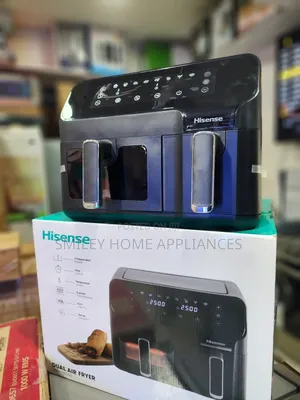 New Affordable Hisense Dual Digital Airfryer 8.8ltrs