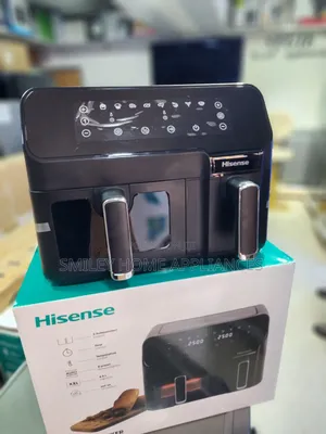 New Affordable Hisense Dual Digital Airfryer 8.8ltrs