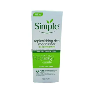 Photo - Simple Kind to Skin Replenishing Rich Moisturiser 125ml