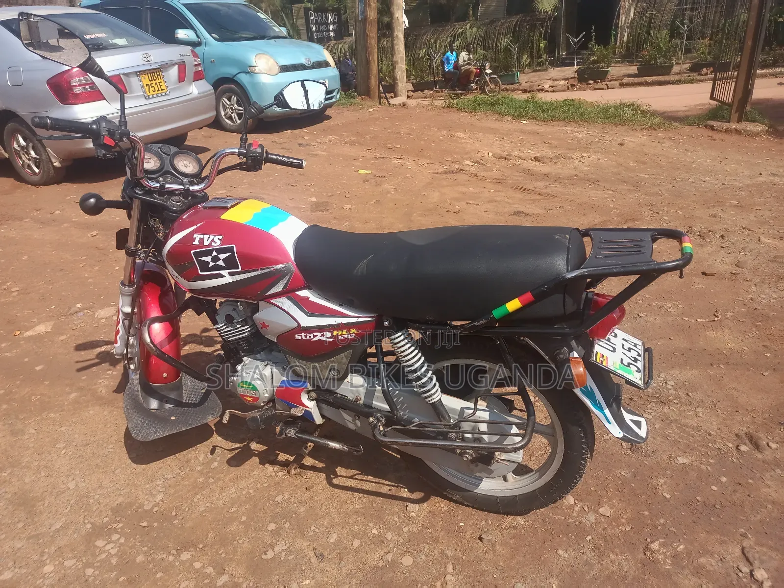 TVS HLX 125 2022 Red