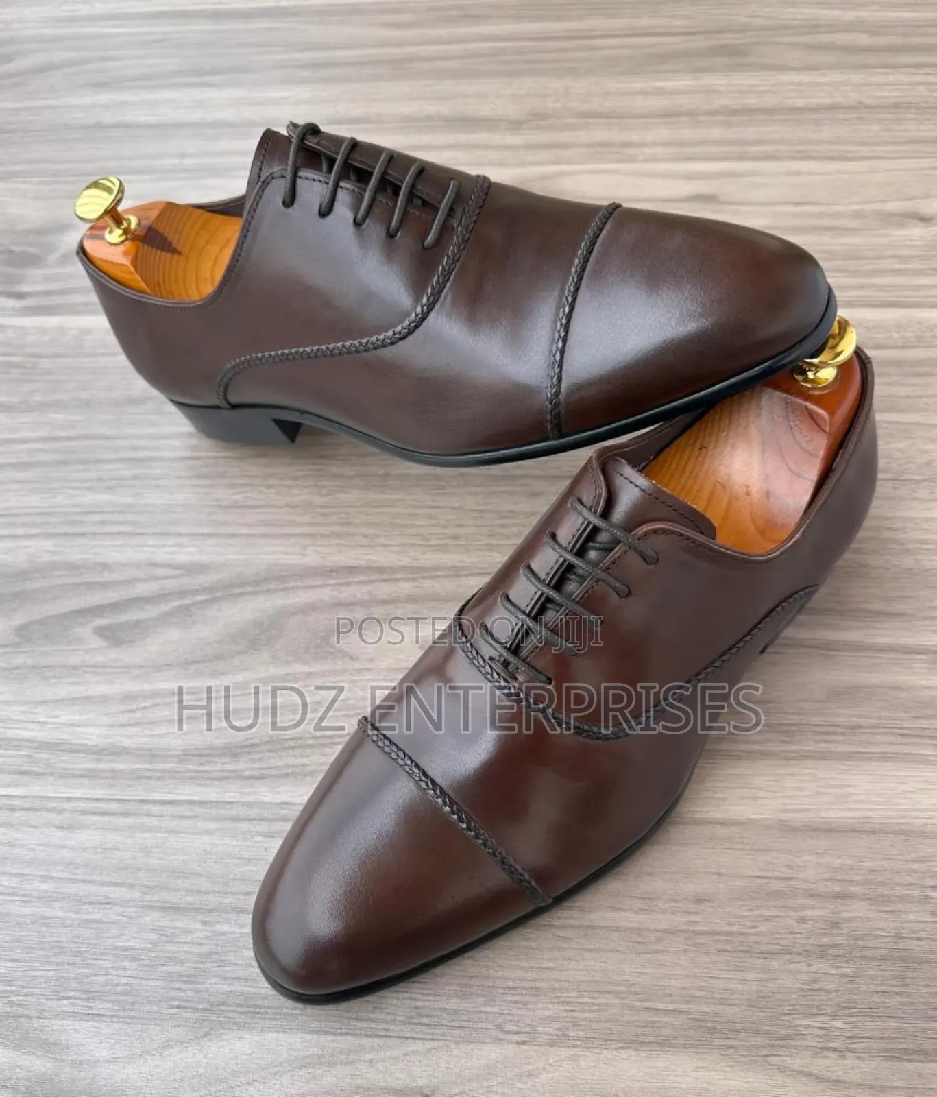 Brown Gentlemen Shoes High Quality