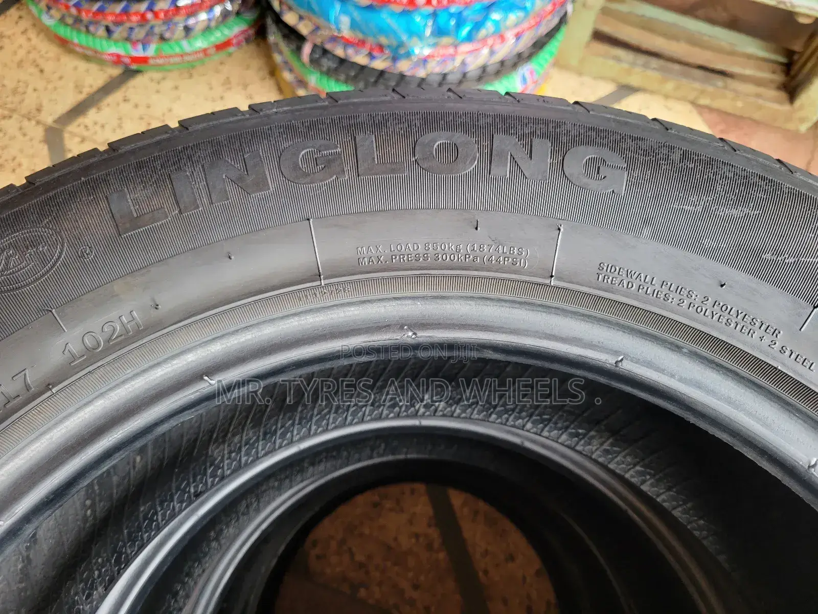 225 65 R17 Used Linglong. U Use It Up to U Get Tired of It.