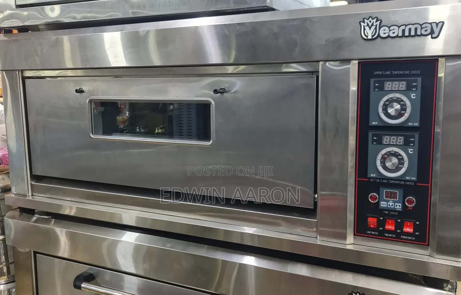 Commercial Single Deck Double Tray Oven