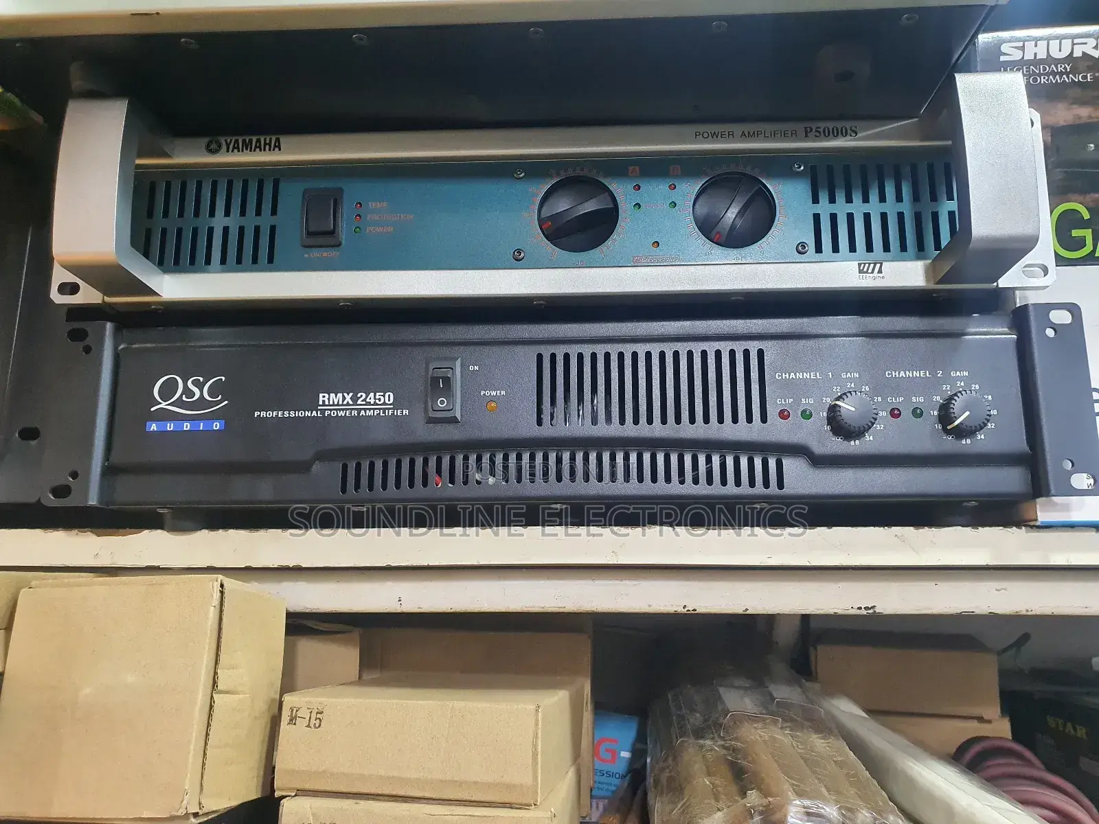 QSC Power Amplifier