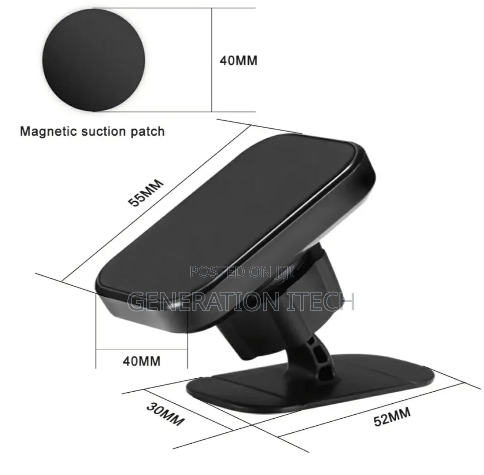 Car Phone Holder Mount- 360° Rotational Strong Grip