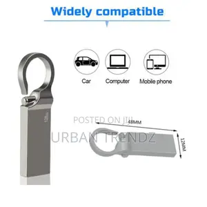 128 GB Metal Usb Flash Drive Adapter Cable 2 in 1 Set