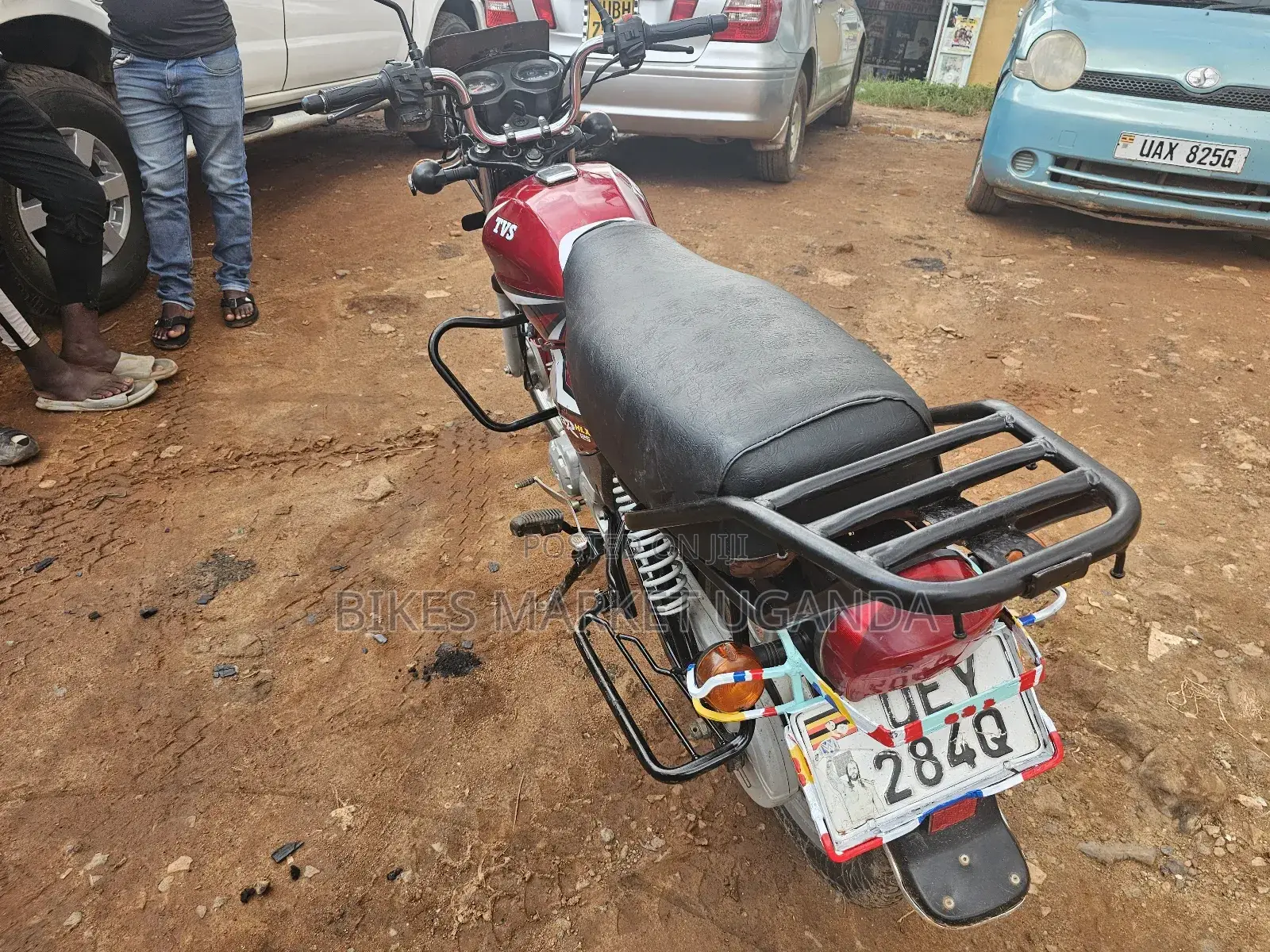 TVS HLX 125 2018 Red