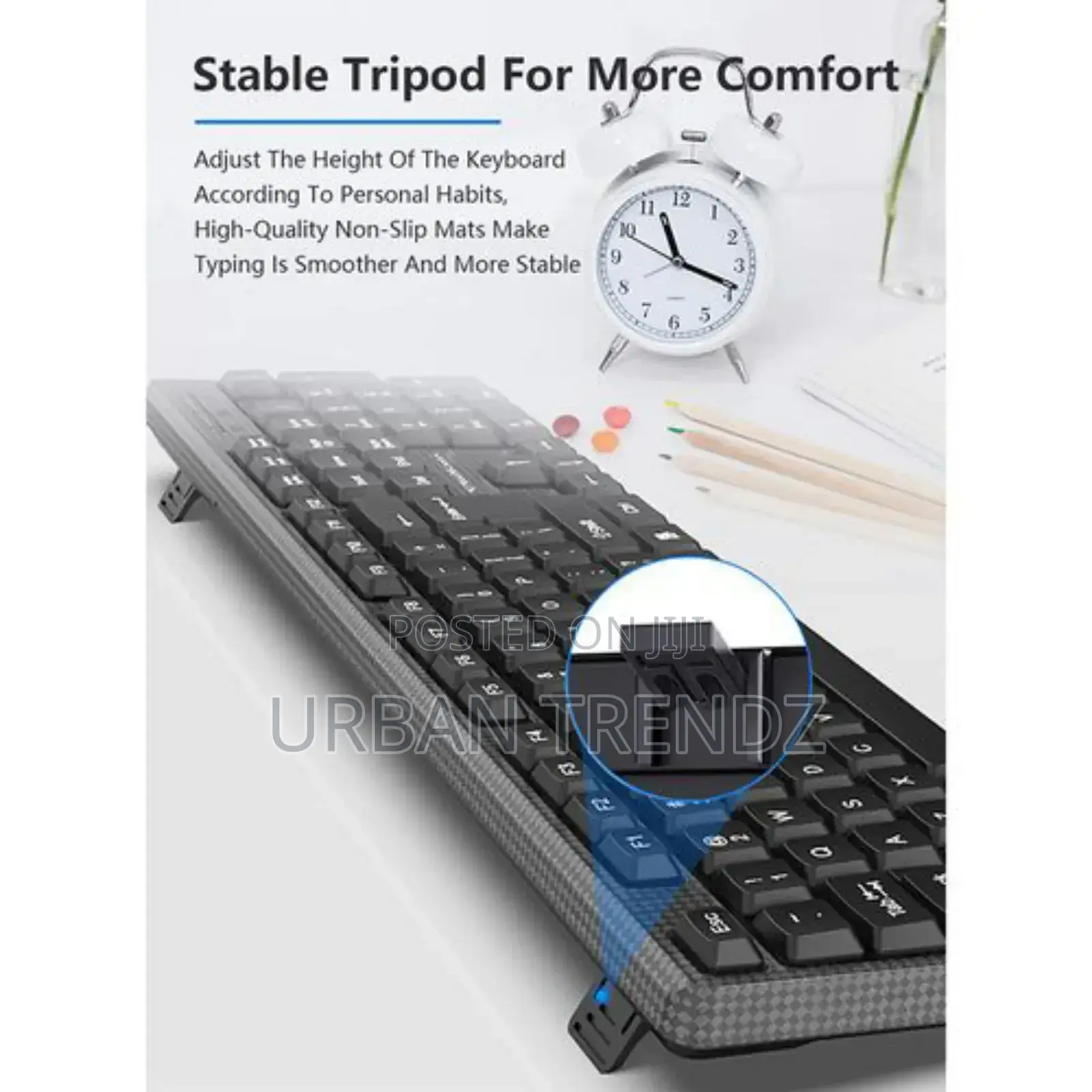 Elieken Wired Keyboard and Mouse Combo,Black, Usb Plug