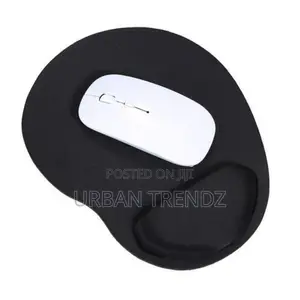Comfortable Mouse Pad With Wrist Rest Support-Black
