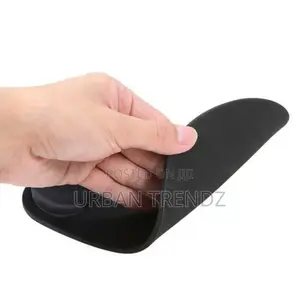 Comfortable Mouse Pad With Wrist Rest Support-Black