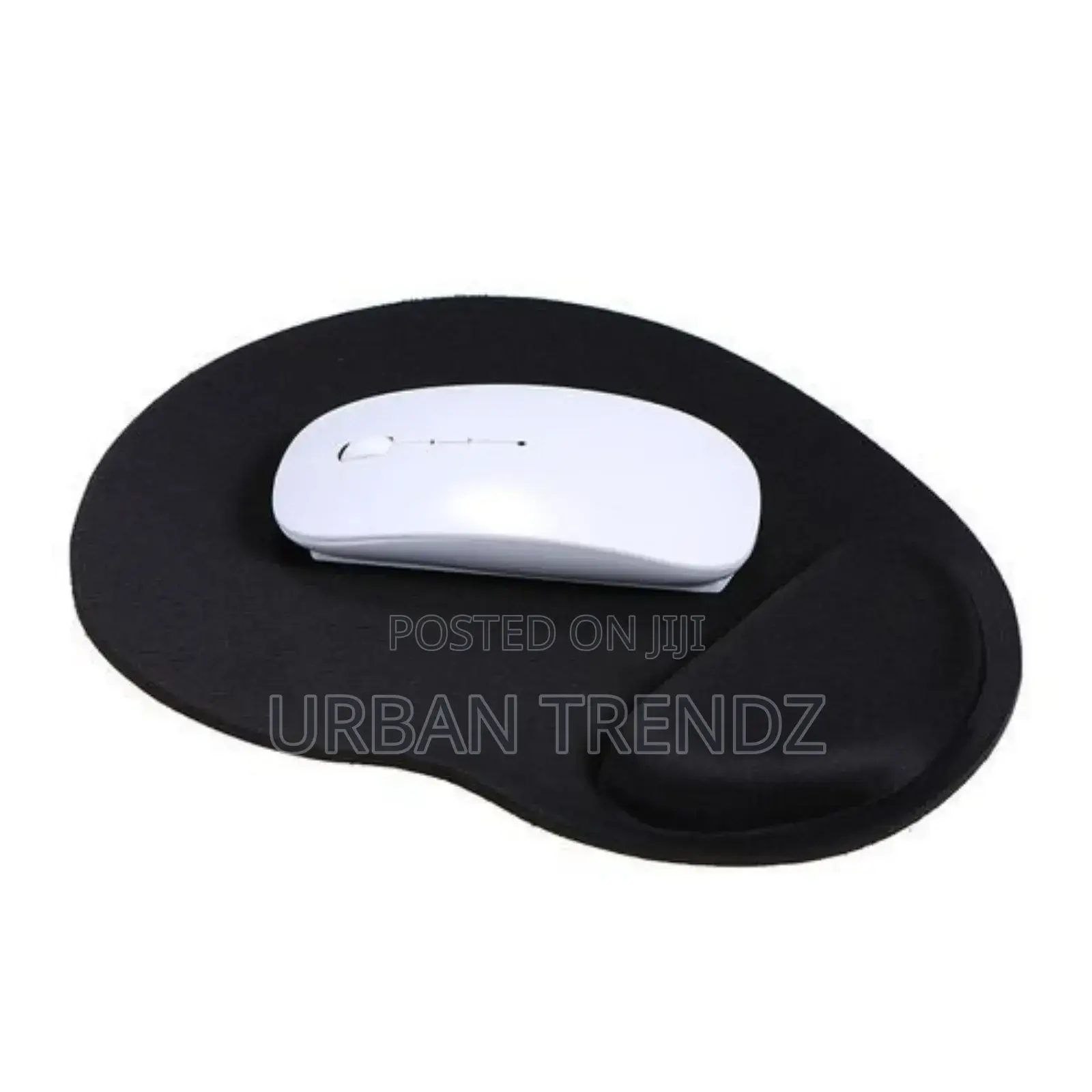 Comfortable Mouse Pad With Wrist Rest Support-Black
