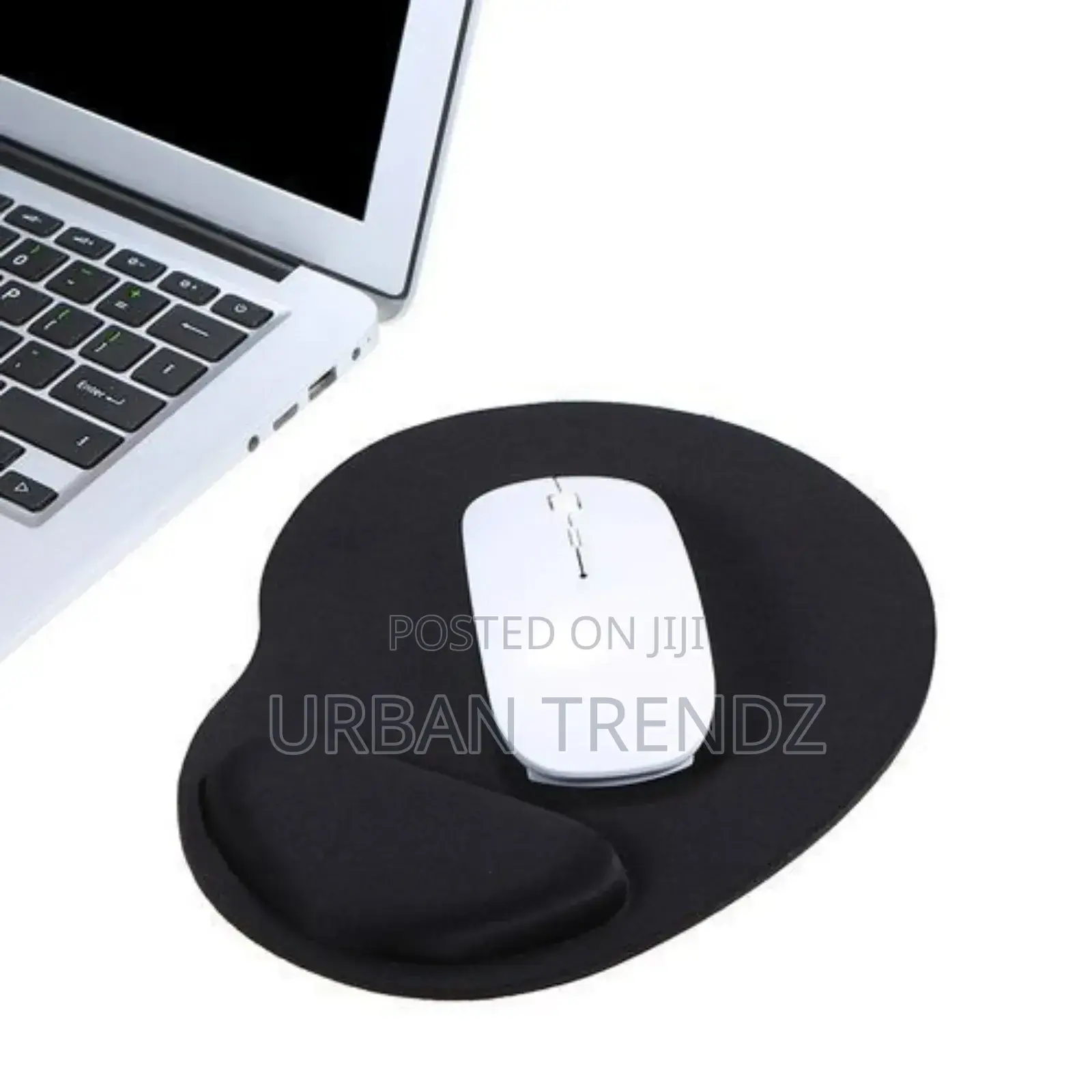 Comfortable Mouse Pad With Wrist Rest Support-Black
