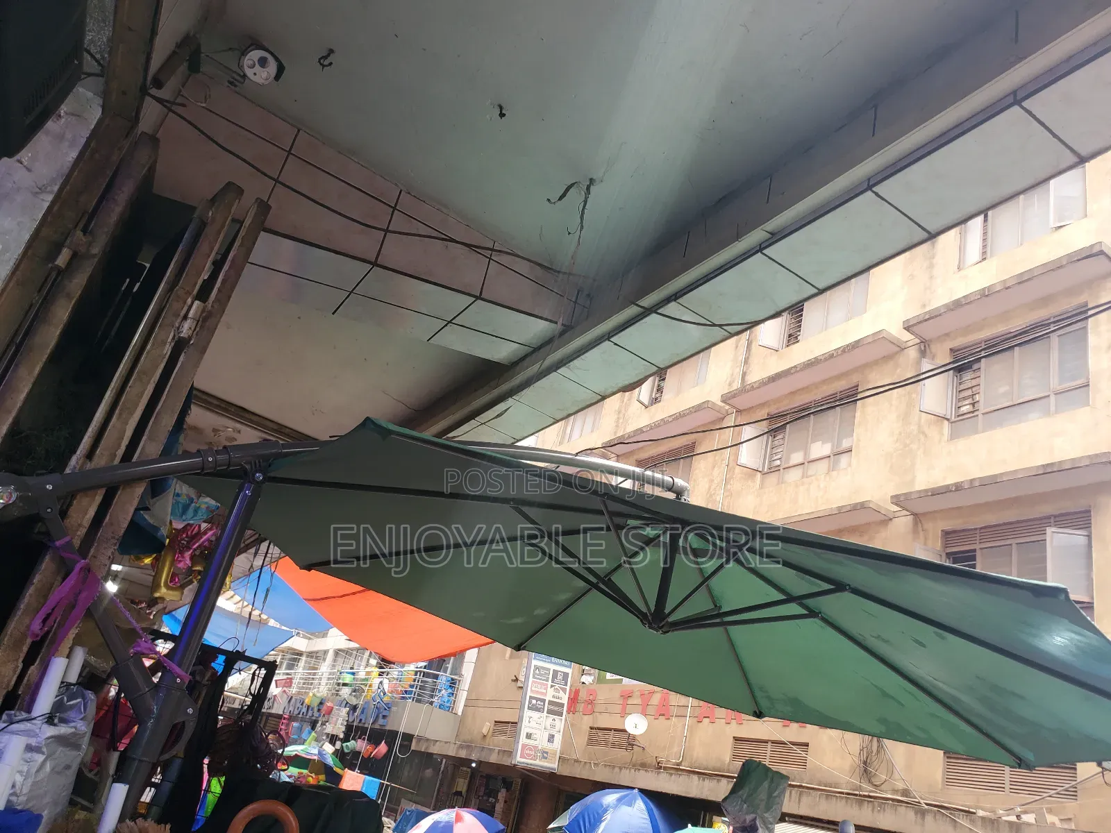 Outdoor Umbrella/Garden Umbrella (Green)