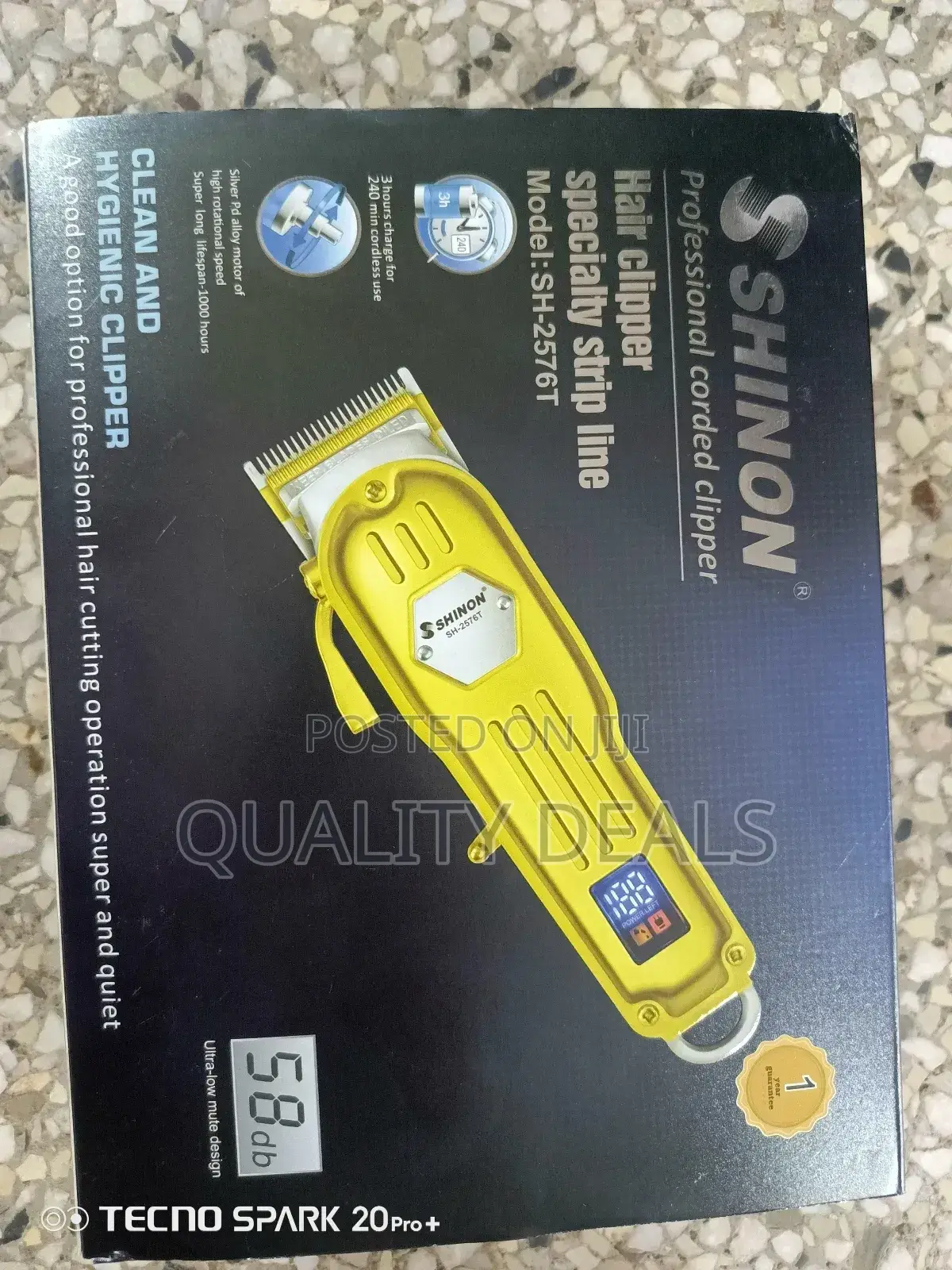 Shinon Rechargeable Hair Clipper