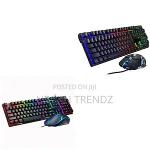 Zornwee Gaming Keyboard and Mouse Combo-Black
